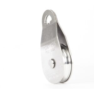 Poulie à Côtés Oscillants Acier Inox 76mm