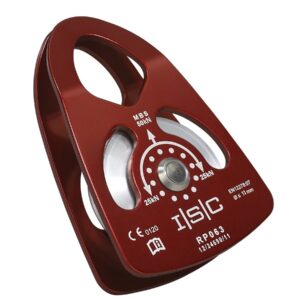 Poulie à Côtés Oscillants en aluminium 63mm