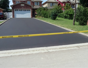 Entretien d'asphalte